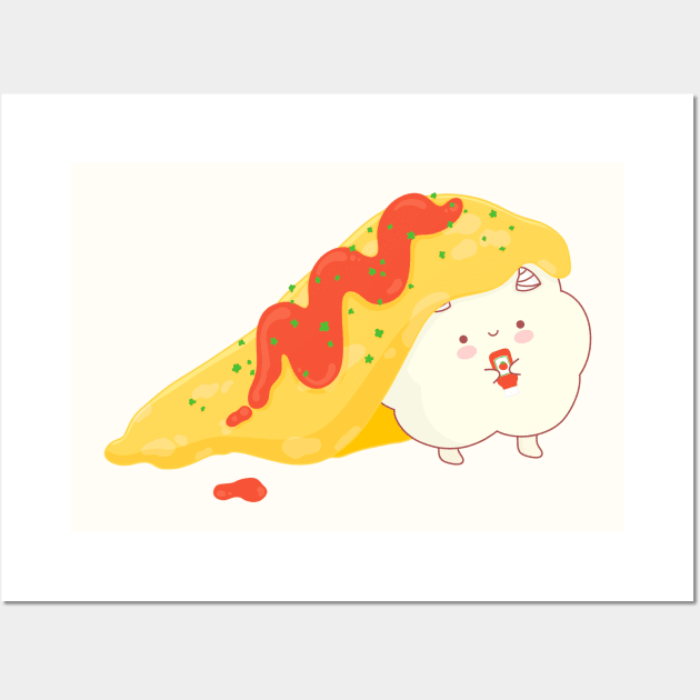 Omurice Wall Art by Lani89